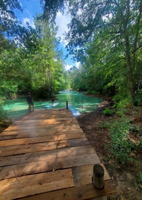 Waterfront Treehouse In A Magical Forest Waller Екстер'єр фото